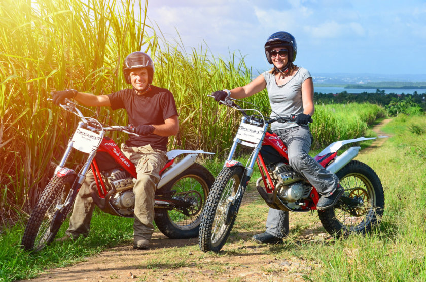 moto trial Martinique