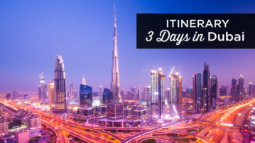 3 days in Dubai