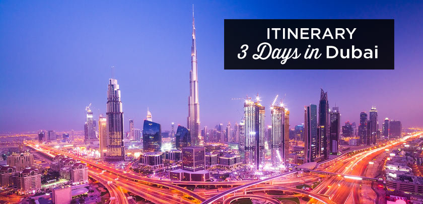 3 days tour package in dubai