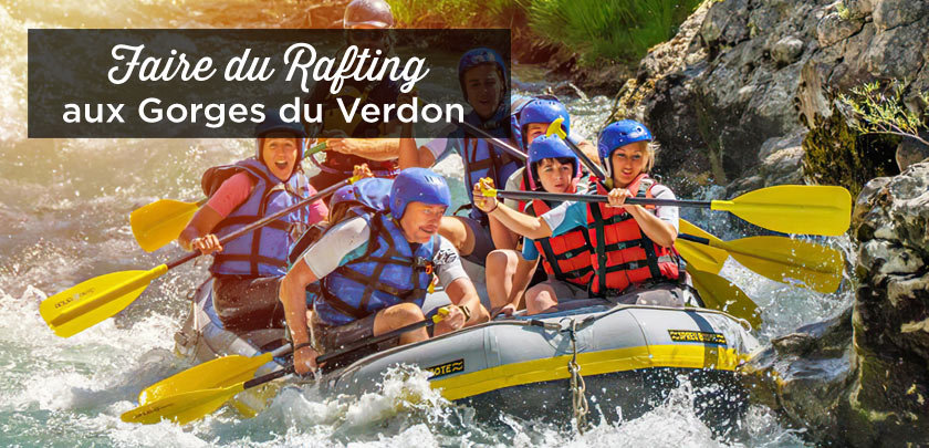 Rafting Gorges du Verdon