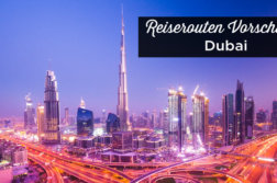 Dubai reiseroute