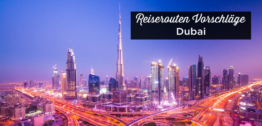 Dubai reiseroute