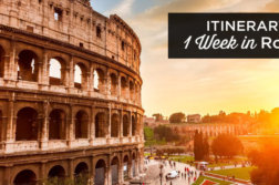 one week in Rome
