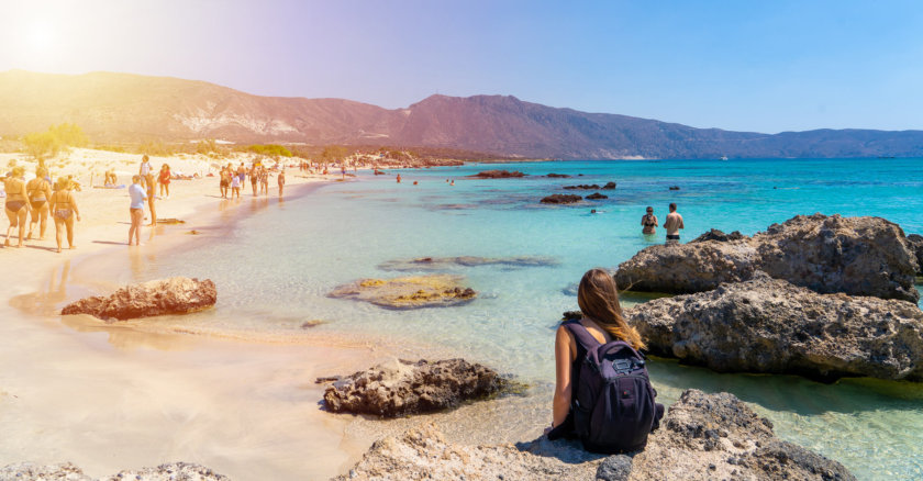 plage Elafonissi Crète