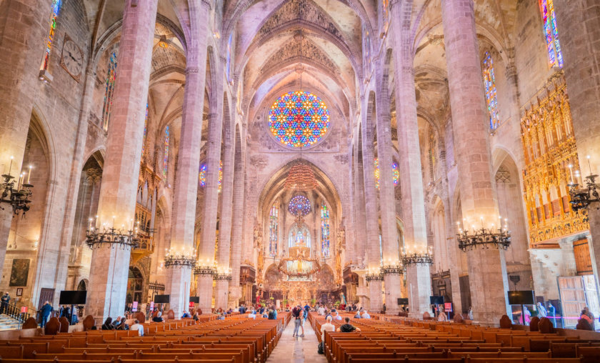 Cathédrale Palma de Majorque interieur