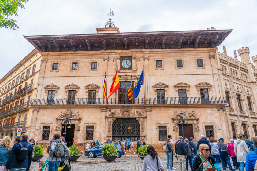 Plaça de Cort Ajuntament de Palma