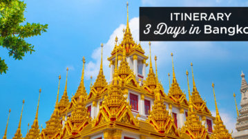 3 days in Bangkok