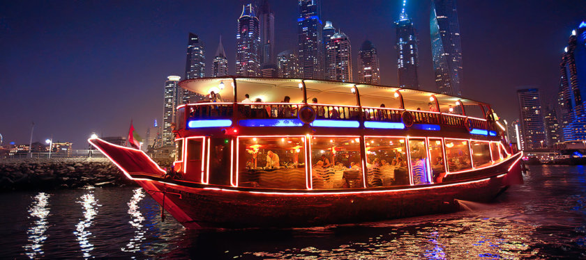 Dubai Dhow dinner cruise