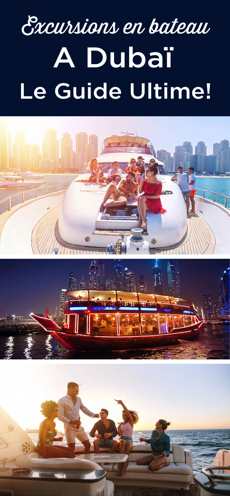 Meilleures excursions en bateau à Dubai
