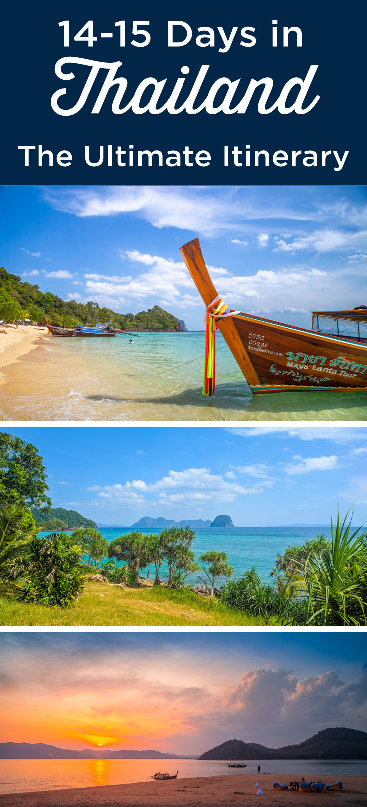 Thailand itinerary 14-15 days
