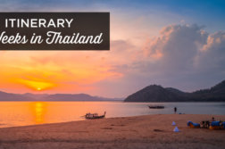 thailand itinerary 3 weeks