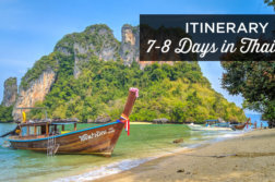 Thailand itinerary 7 days