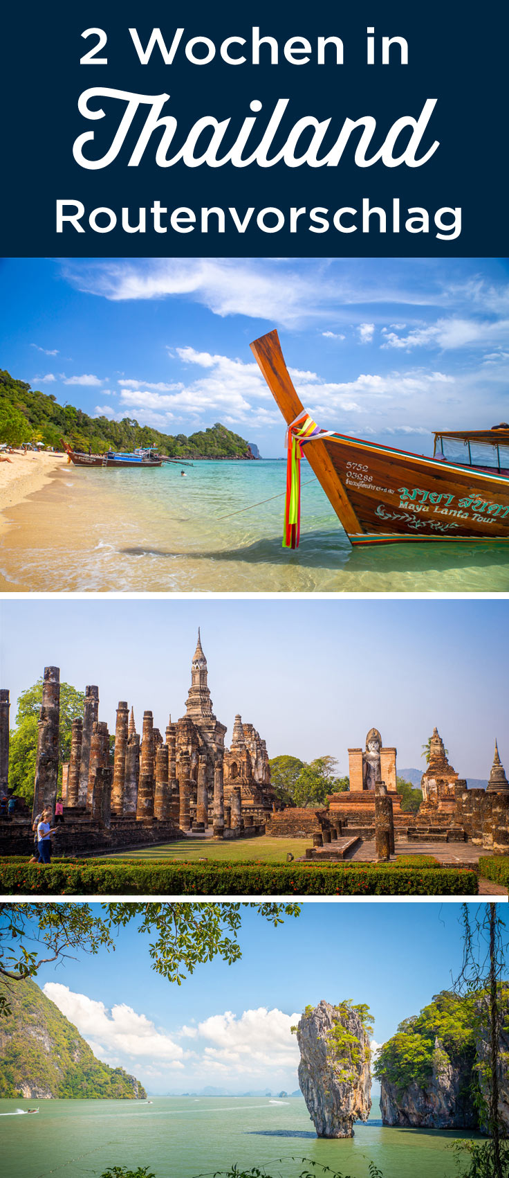 Thailand Reiseroute 2 wochen
