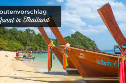 1 monat Thailand reiseroute