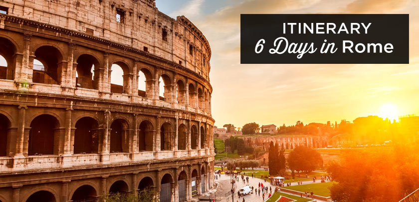 6 days in rome