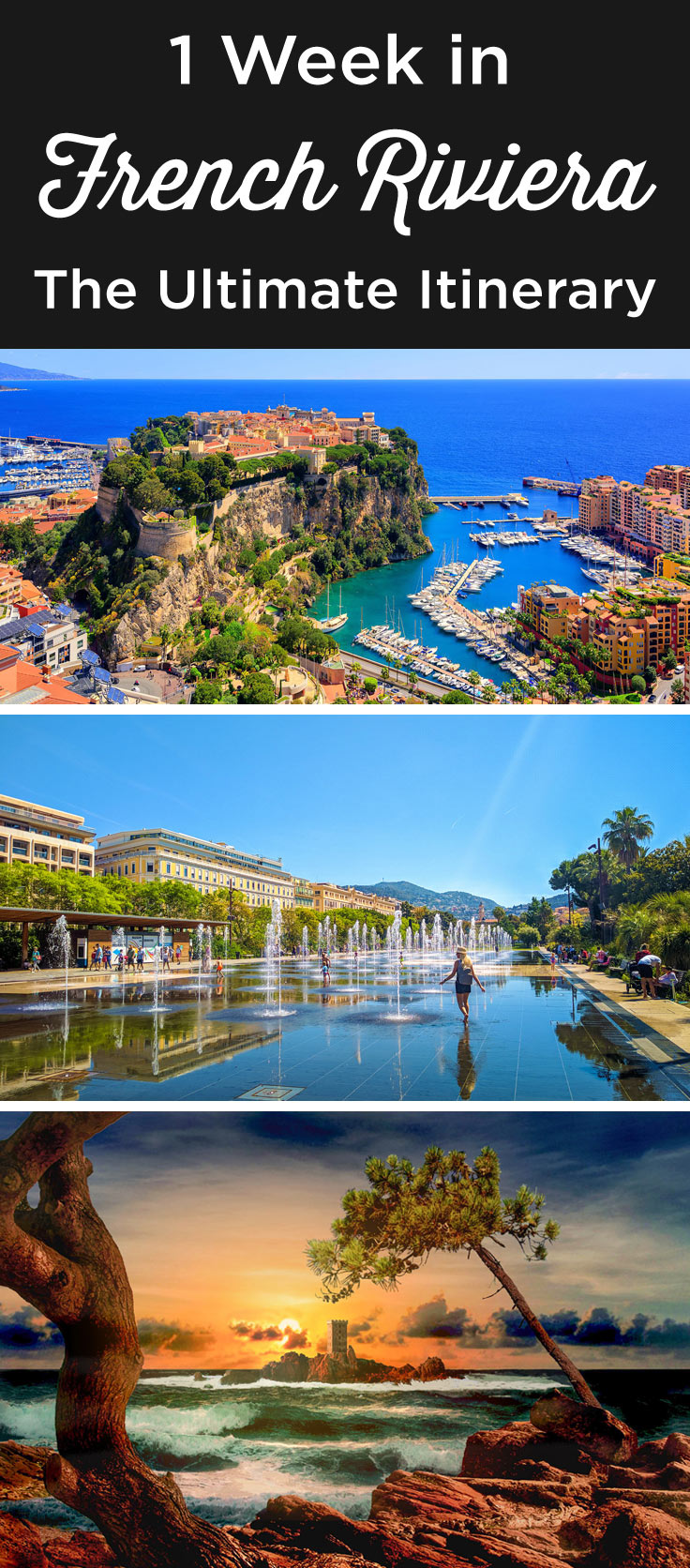 French riviera 7 8 days itinerary