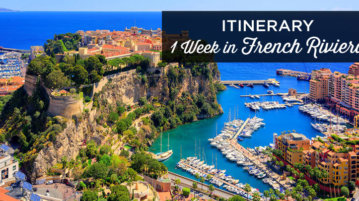 one week in French Riviera