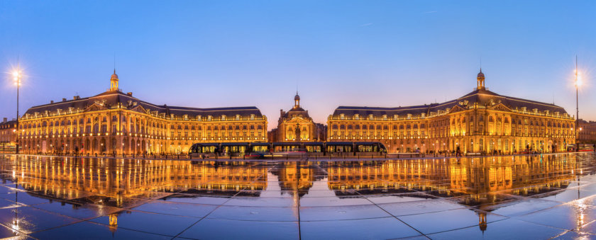 Place de la Bourse Miroir d'eau Bordeaux