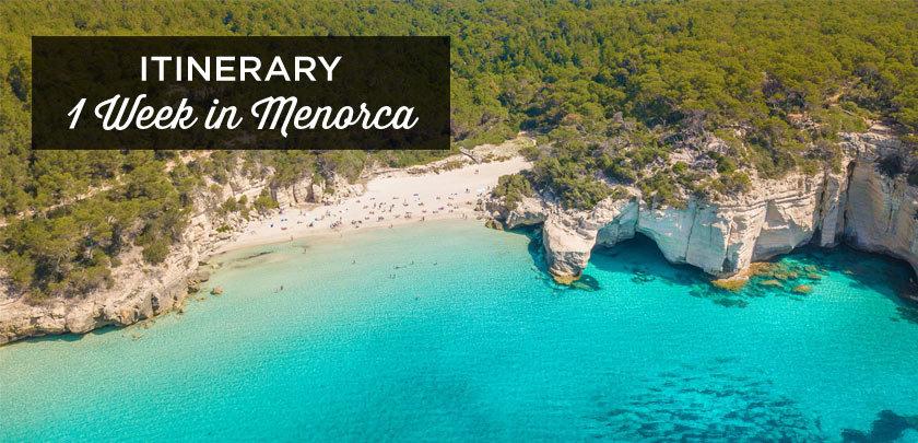one week in Menorca