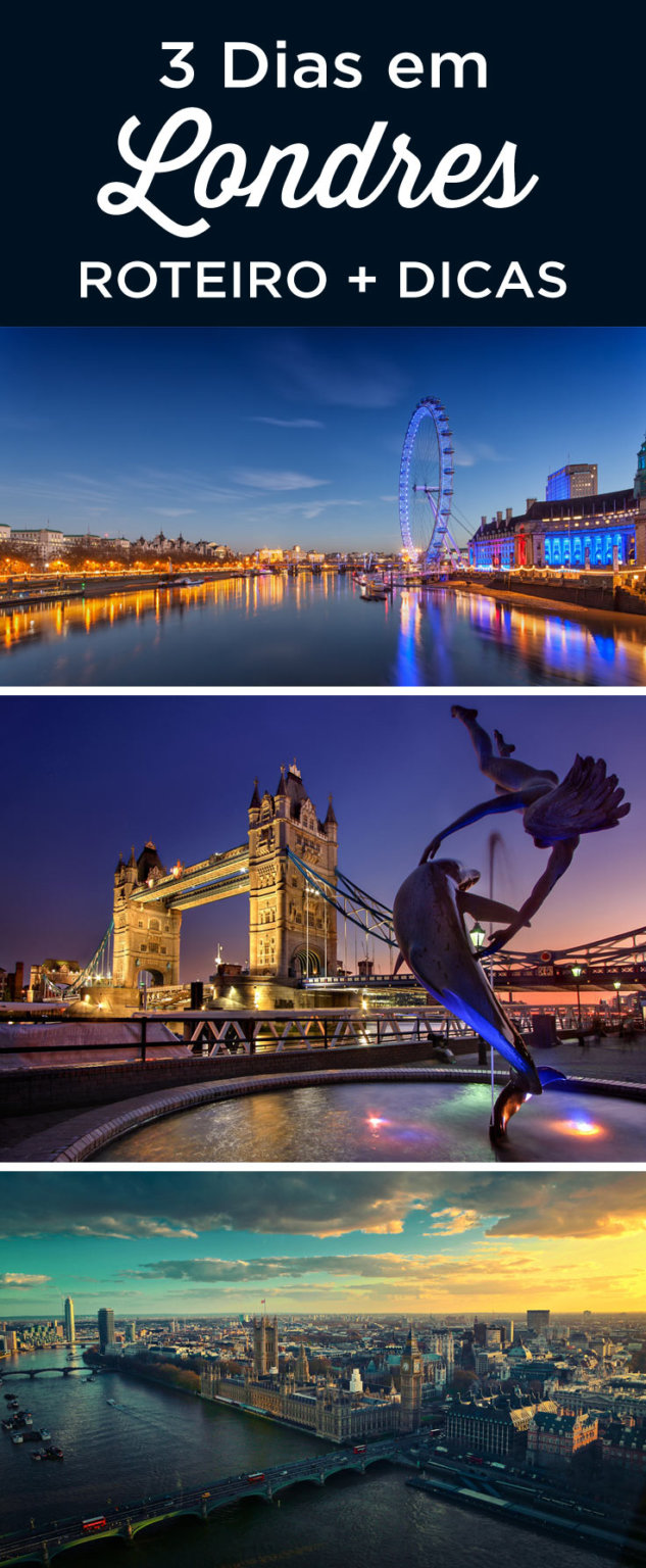 Londres em 3 Dias | Roteiro + Onde Ficar + Dicas (2025)