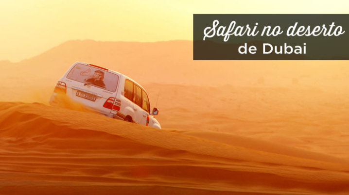 Safari no deserto de Dubai