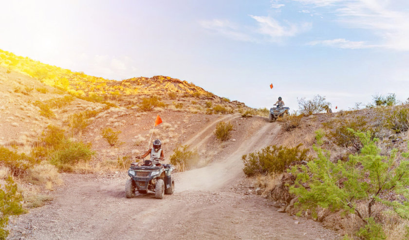 Quad Bikes in Las Vegas Desert