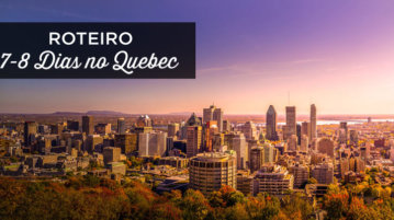 roteiro quebec 7 dias