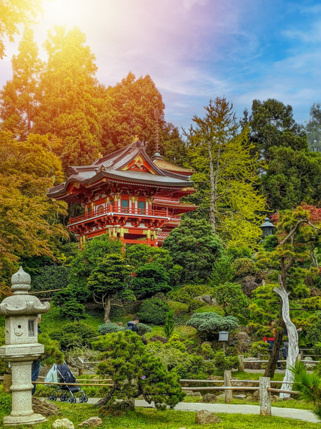 Golden Gate Park Japanese tea garden