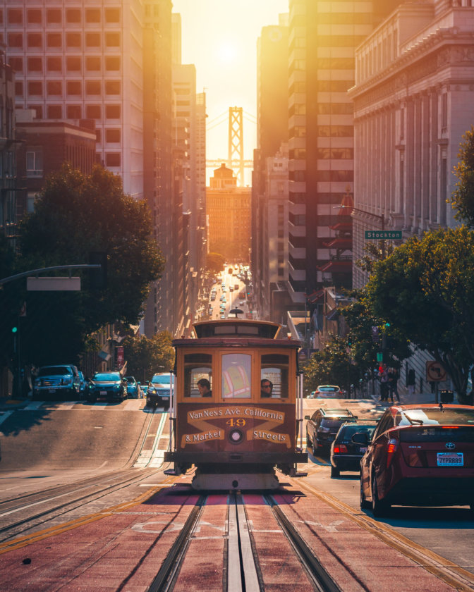 San Francisco cable car