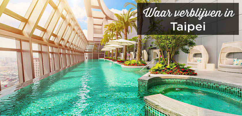Waar verblijven in Taipei