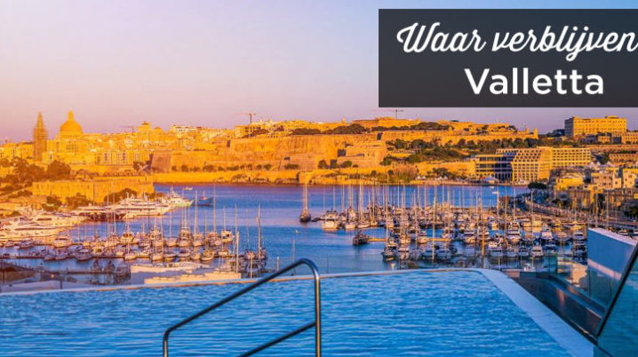 Waar verblijven in valletta