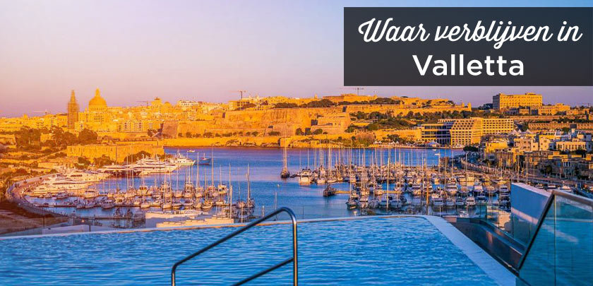 Waar verblijven in valletta