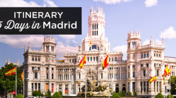 5 days in Madrid