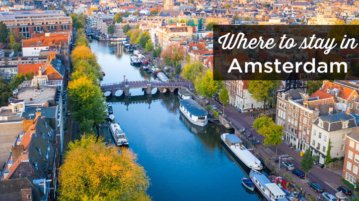 Where to stay in Amsterdam