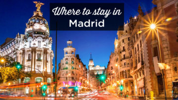 Where to stay in Madrid