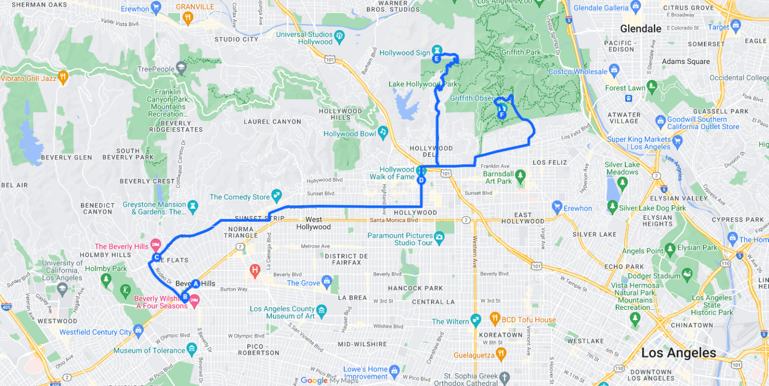 Visiter Los Angeles en Une Semaine Itinéraire 78 Jours