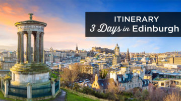 3 days in Edinburgh