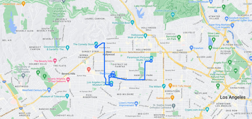 7 day itinerary in Los Angeles Day 4