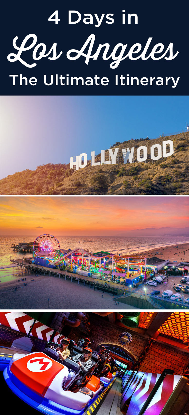 Los Angeles 4 days itinerary