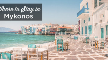 Where to stay in Mykonos