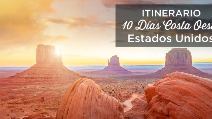 ruta costa oeste eeuu 10 días