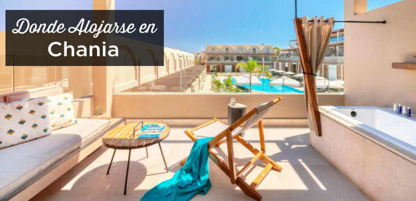 donde alojarse en Chania