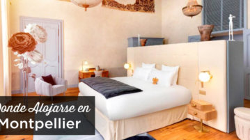 donde alojarse en Montpellier
