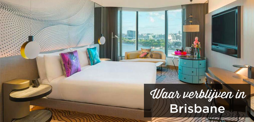 Waar verblijven in Brisbane