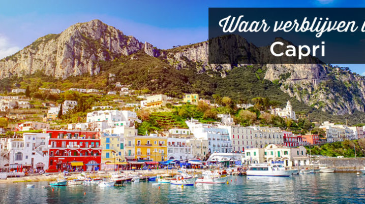 Waar verblijven in Capri