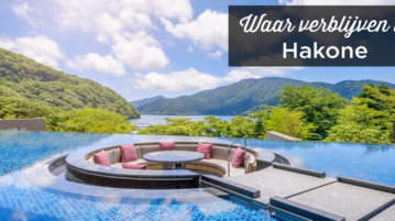 Waar verblijven in Hakone