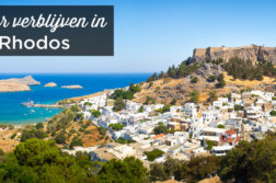 Waar verblijven in Rhodos
