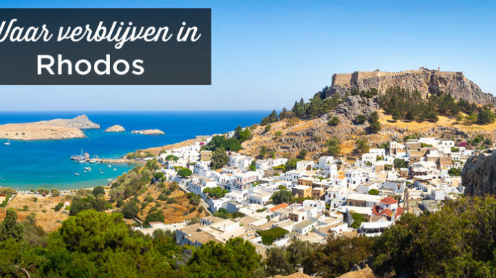 Waar verblijven in Rhodos