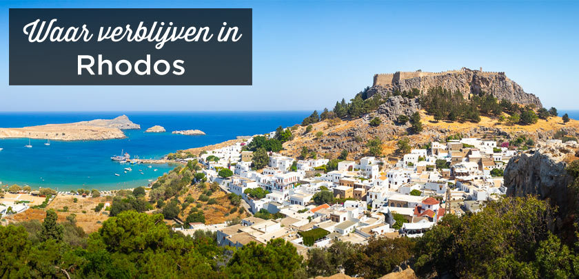 Waar verblijven in Rhodos