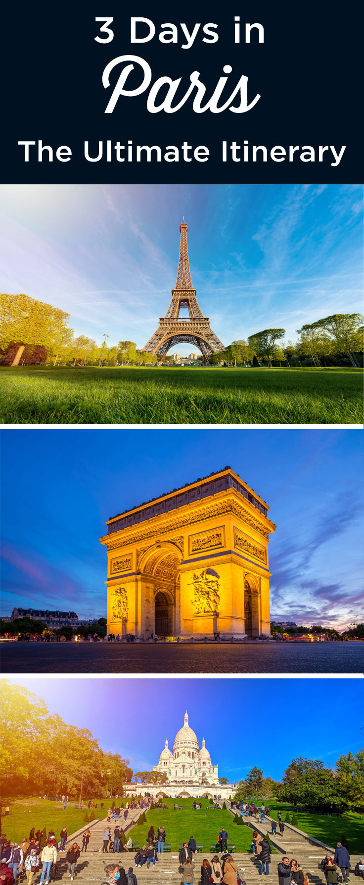 3 days in Paris itinerary